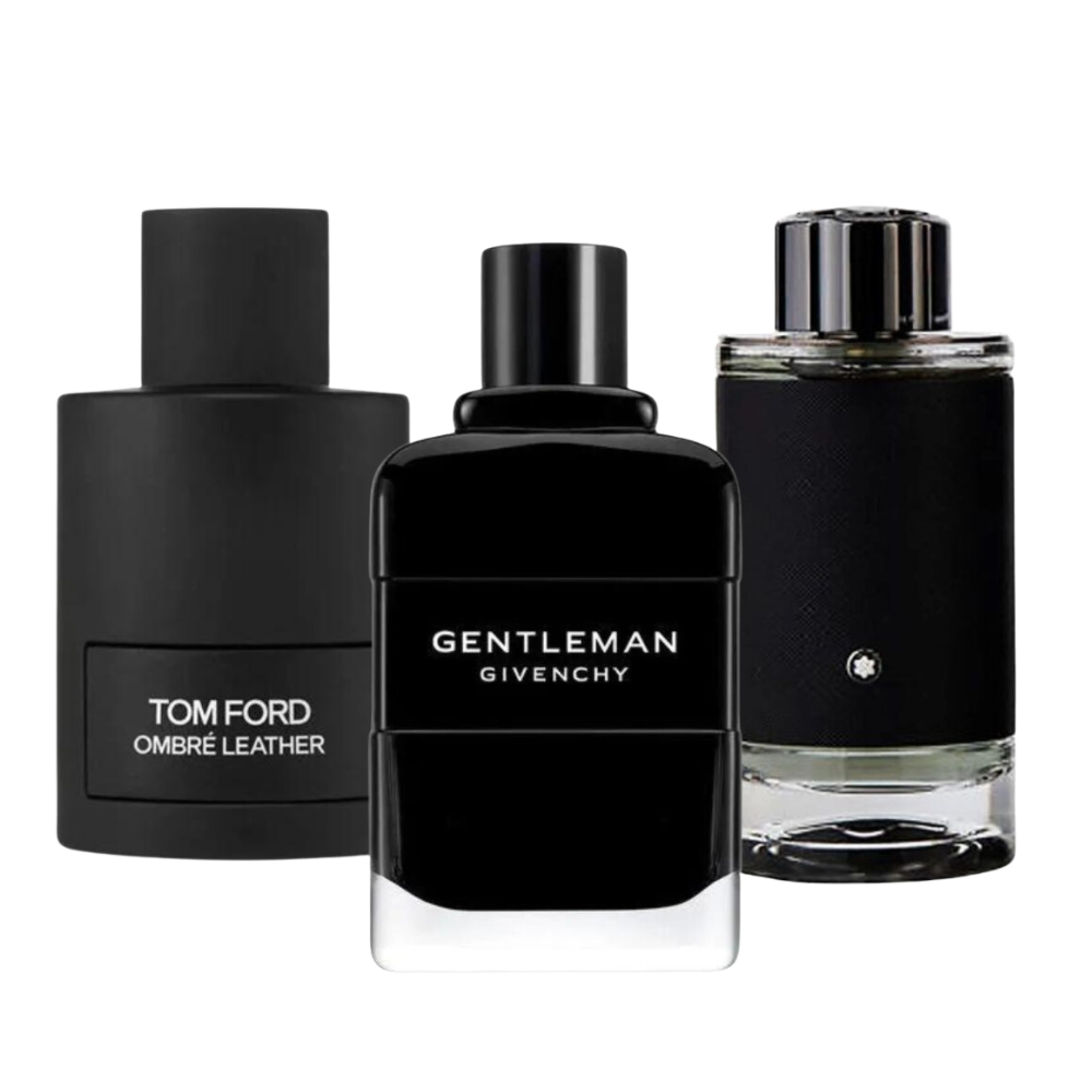 3 Parfums Tom Ford Ombre Leathe, Givenchy Gentleman, Montblanc Explorer (Eau de Parfum)