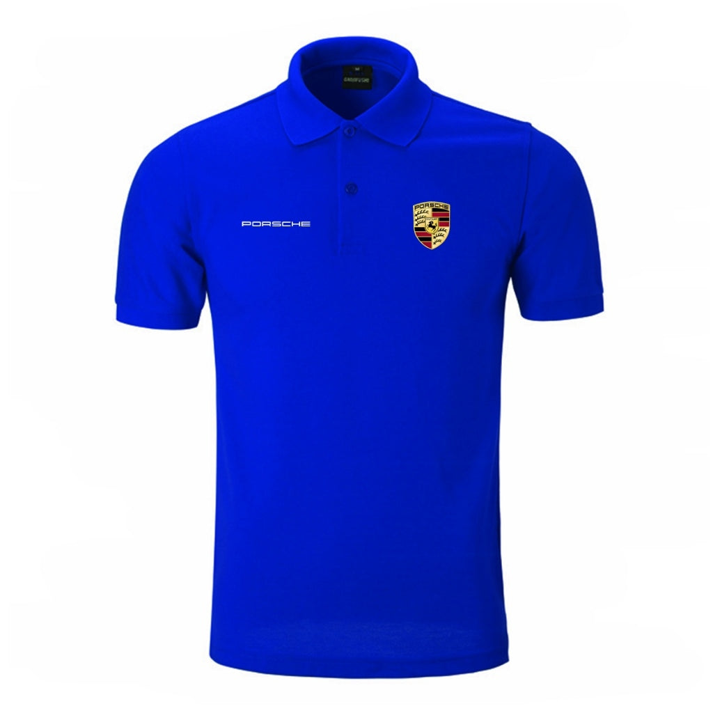 [KAUFEN SIE 1, ERHALTEN SIE 2] Kit 2 Porsche-Poloshirts