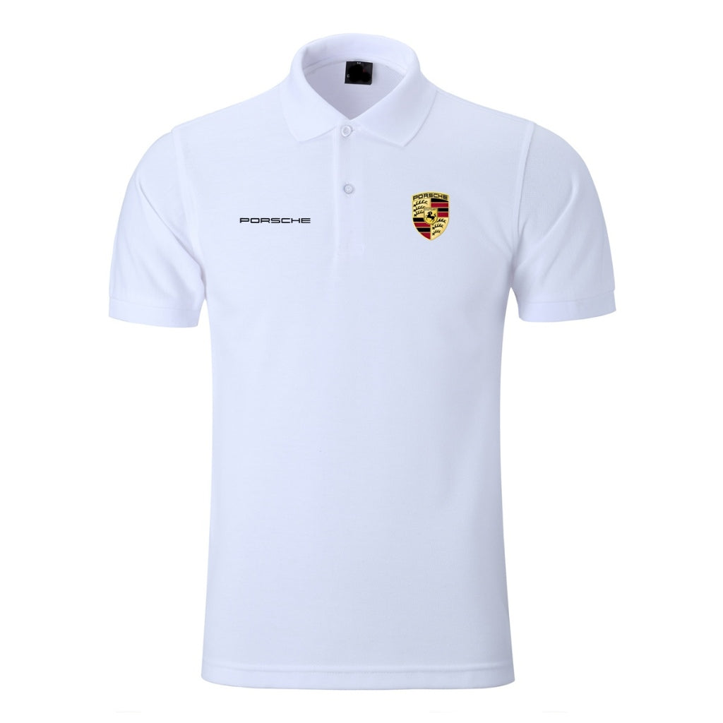 [KAUFEN SIE 1, ERHALTEN SIE 2] Kit 2 Porsche-Poloshirts