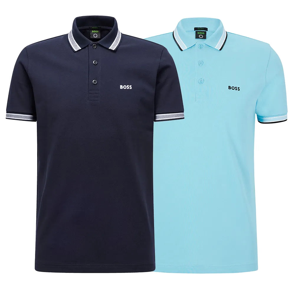 [KAUFEN SIE 1 ERHALTEN SIE 2] Kit 2 H. Boss Poloshirts