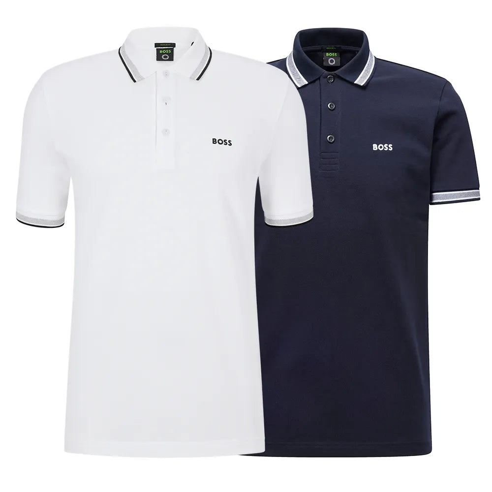 [KAUFEN SIE 1 ERHALTEN SIE 2] Kit 2 H. Boss Poloshirts