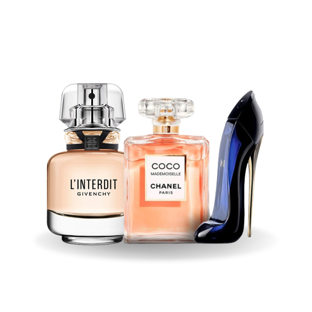 Weihnachts-Kombination - L’interdit, Coco Chanel Mademoiselle und Good Girl